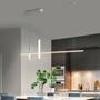 Imagem de Lustre de LED Linhas Oslo 100cm 34w - Dimmer + Controle - UND