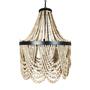 Imagem de Lustre Decorativo Rattan Natural Pingentes Classico