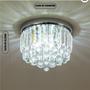 Imagem de Lustre em Cristal K9 base Redonda 30cm Para Sala