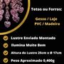 Imagem de Lustre Infantil Moderno com Base e Pingentes Rosa
