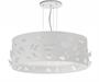 Imagem de Lustre Infantil Pendente Borboletas Duplo -Branco 40X16