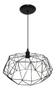 Imagem de Lustre Luminária Pendente Aramado Modelo Estádio 40cm - Ideal para Mesa de Jantar - Ideal para ser utilizado com lâmpadas de filamento LED