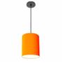 Imagem de Lustre Luminária Pendente Vivare Free Lux PE-4103PR Cúpula em Tecido 15x20cm