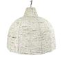 Imagem de Lustre Luminaria Redondo Rattan Perolas Rico em Detalhes