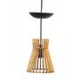 Imagem de Lustre Luminária Teto Com Pendente Madeira MDF Diversos Modelos