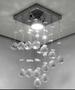 Imagem de Lustre para sala, quarto, banheiro, hall, Cristal k9 base 14x14