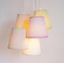 Imagem de Lustre Pendente Cacho Com 5 Cúpulas Tons Candy Colors