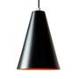 Imagem de Lustre Pendente Cone Preto Para Mesa De Jantar