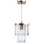 Imagem de Lustre Pendente De Cristal Acrilico Marrycrilic New Cobre