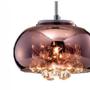 Imagem de Lustre Pendente de Cristal K9 Lumier Verona Cobre 21cm