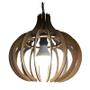 Imagem de Lustre Pendente de Madeira MDF Mod. Pião