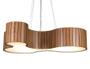 Imagem de Lustre Pendente Madeira Amêndola 70cm My Lamp Store