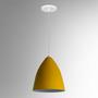 Imagem de Lustre Pendente Modelo Vegas Luxo Amarelo Com Branco