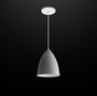 Imagem de Lustre Pendente Modelo Vegas Luxo Cinza C/ Branco