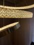 Imagem de Lustre pendente moderno dourado com 3 anéis em led 3000k - pa