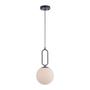 Imagem de Lustre Pendente Nordecor Globe Eli 2312 Preto E27 Bivolt