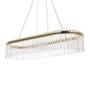 Imagem de Lustre Pendente Nordecor Gouli On 2893 Ouro Brilho Led Bivol