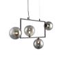 Imagem de Lustre Pendente Nordecor Modular Jabuticaba 2380 Preto G9 Bivolt