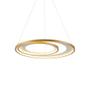 Imagem de Lustre Pendente Nordecor Zahal 2505 Dourado Led Bivolt