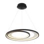 Imagem de Lustre Pendente Nordecor Zahal 2506 Preto Led Bivolt