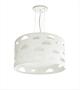 Imagem de Lustre Pendente Nuvens Duplo Com Recortes 30x16 Cinza