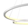 Imagem de Lustre Pendente Orluce Tabat OR1788 com 2 Aros 60/40cm Branco Led Bivolt
