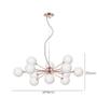 Imagem de Lustre Pendente Quality Atomy 1269 G9 Cobre