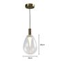 Imagem de Lustre Pendente Skylight Thunder 4042 P Led Bivolt