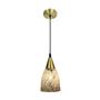 Imagem de Lustre Pendente Taschibra Vicenza Transparente Leitoso Prata