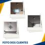Imagem de Lustre Pendente Vidro Quadrado Branco Teto Vidros Camadas Sala Quarto Cozinha P LED