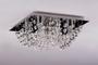 Lustre Plafon Cristal Egípcio Importado 20cm Quadrado 550/20 - IluminaMundo Imagem de Lustre Plafon Cristal Egípcio Importado 20cm Quadrado 550/20