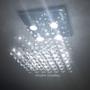 Imagem de Lustre Plafon Cristal Verdadeiro K9 30x30 E 30 Cm De Altura ILUSTRE CRISTAIS