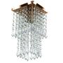 Imagem de Lustre Plafon De Cristal Acrilico Spark New Cobre