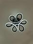 Imagem de Lustre Plafon De Led 3 Em 1 Com Design Em Flor Abstrata