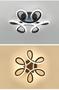 Imagem de Lustre Plafon De Led 3 Em 1 Com Design Em Flor Abstrata