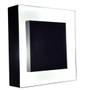 Imagem de Lustre Plafon De Sobrepor E27 50x50 Preto Com Branco