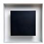 Imagem de Lustre Plafon De Sobrepor G9 25x25 Preto Com Branco