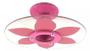 Imagem de Lustre Plafon - Flor Rosa - 1 Vidro - Quarto Infantil