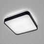 Imagem de Lustre Plafon LED Metal Black 12W 28x28 Céu Estrelado Branco Frio 6500K Bivolt