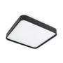 Imagem de Lustre Plafon LED Metal Black 12W 28x28 Céu Estrelado Branco Quente 3000K Bivolt