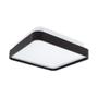 Imagem de Lustre Plafon LED Metal Black 12W 28x28 Céu Estrelado Branco Quente 3000K Bivolt