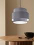 Imagem de Lustre Sala de Jantar Com Desvio Vivare Md-4401 Cúpula em Tecido 60cm