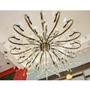 Imagem de Lustre Tupiara Moscow Metal Ouro Velho 24lamp 8 2224 Ov Ct