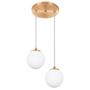 Imagem de Lustres Pendentes Duplo Orby Bolinha New Cobre