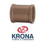 Imagem de Luva 3/4 Krona 25mm Soldável Marrom 8 Peças PVC De Correr