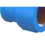 Imagem de Luva Azul Com Bucha Latao Tigre 20Mmx1/2'' - Kit C/20 Pecas