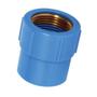 Imagem de Luva Azul Krona Liso Rosca  20Mm X 1/2''  501 ./ Kit Com 20