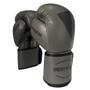 Imagem de Luva Boxe Muay Thai Cinza Kit com Bandagem Iron Arm