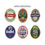 Imagem de Luva Copos de Vidro Happy Hour Caldereta 350ml 6 Pcs Ruvolo