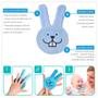 Imagem de Luva Cuidado Oral Care Rabbit Azul MAM